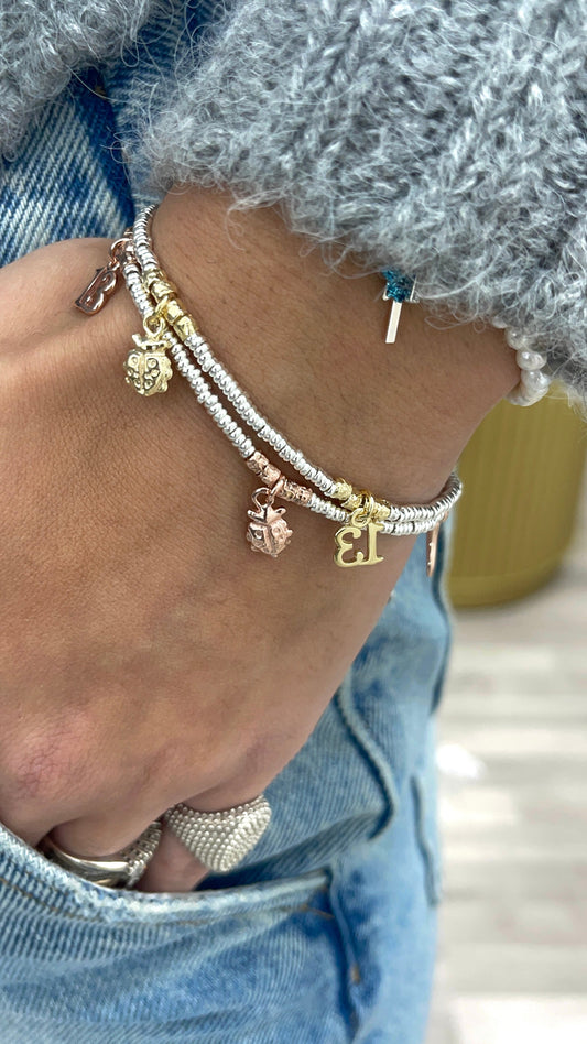 Bracciale rondelline della fortuna